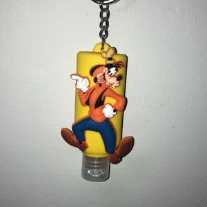 New Disney Parks Goofy Sanitizer Keychain